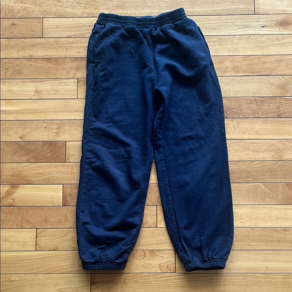 Kids Navy Blue Jogger Pants